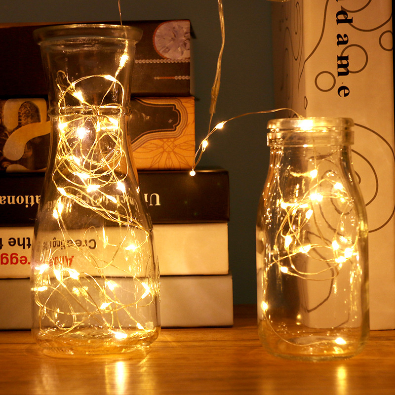 10M 5M 3M 2M 銅線LEDティンセルガーランド電池 - Tinsel Garland Decoration のレビューと価格