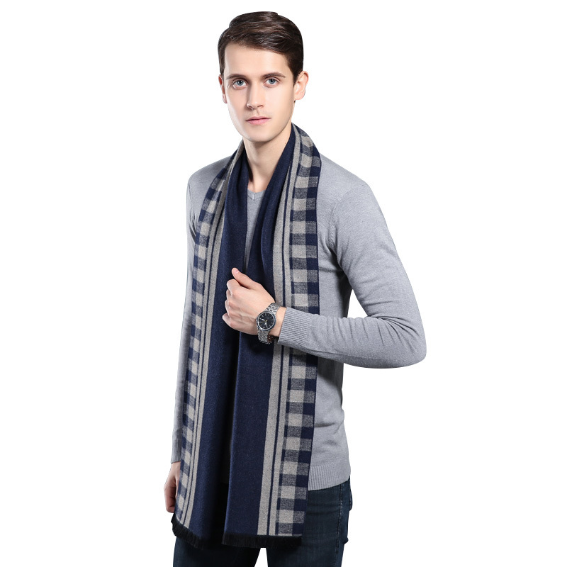 デザイナーブランドの格子縞メンズスカーフ冬暖かいカシミヤスカ - Christmas Throw Blanket のレビューと価格